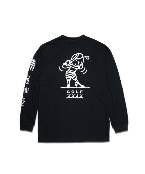 muta marine（ムータ・マリン）の「TEE SHOT ロングスリーブTシャツ（Tシャツ/カットソー・メンズ・ホワイト/ブラック/ネイビー・0/4/6/5/7/ 8）」の7枚目の写真