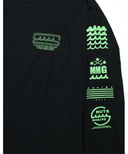 muta marine（ムータ・マリン）の「TEE SHOT ロングスリーブTシャツ（Tシャツ/カットソー・メンズ・ホワイト/ブラック/ネイビー・0/4/6/5/7/ 8）」の10枚目の写真