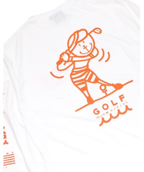 muta marine（ムータ・マリン）の「TEE SHOT ロングスリーブTシャツ（Tシャツ/カットソー・メンズ・ホワイト/ブラック/ネイビー・0/4/6/5/7/ 8）」の13枚目の写真