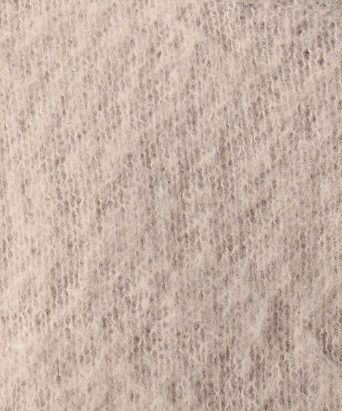 Grand PARK（グランドパーク）の「シャギーニットクルーネック（ニット/セーター・メンズ・ベージュ/グリーン/ブルー/グレー・LARGE/MEDIUM）」の11枚目の写真