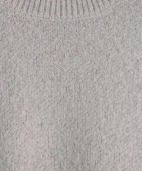 Grand PARK（グランドパーク）の「シャギーニットクルーネック（ニット/セーター・メンズ・ベージュ/グリーン/ブルー/グレー・LARGE/MEDIUM）」の10枚目の写真