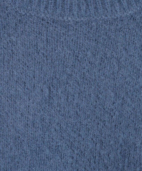 Grand PARK（グランドパーク）の「シャギーニットクルーネック（ニット/セーター・メンズ・ベージュ/グリーン/ブルー/グレー・LARGE/MEDIUM）」の8枚目の写真