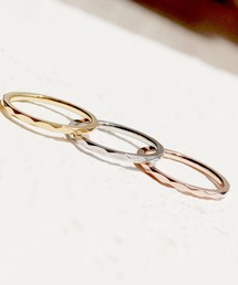 calmila（カルミラ）の「金属アレルギー対応 大人の華奢ステンレスリング（リング）」