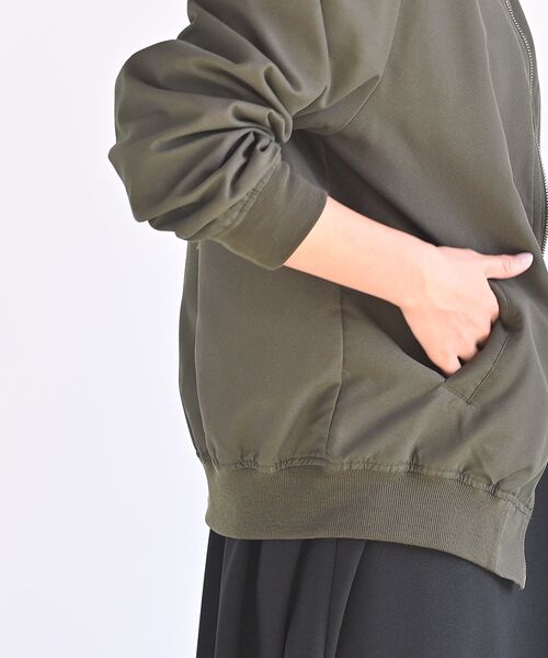 rps（アールピーエス）の「ピーチ起毛ＭＡ－１（MA-1・レディース・ブラック/カーキ/ピンク/モカ・フリー）」の15枚目の写真