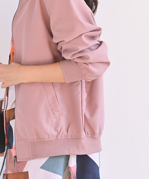 rps（アールピーエス）の「ピーチ起毛ＭＡ－１（MA-1・レディース・ブラック/カーキ/ピンク/モカ・フリー）」の16枚目の写真