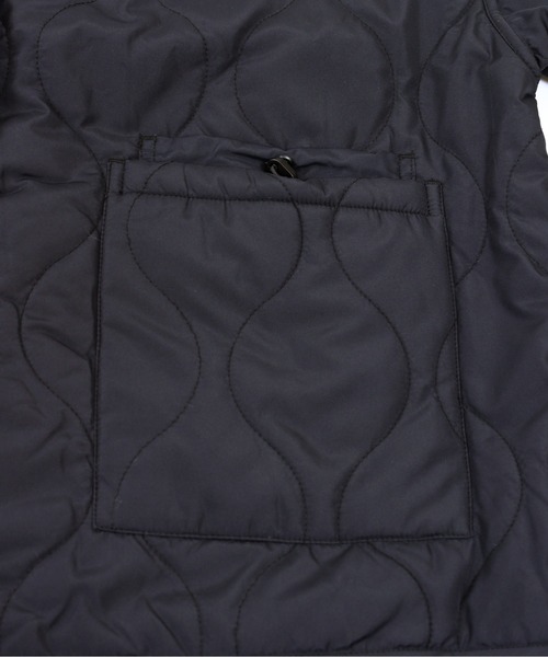 GIORDANO（ジョルダーノ）の「[ GIORDANO ]スタンドカラーキルティングジャケット（ダウンジャケット/コート・レディース・ブラック/ホワイト/グリーン・MEDIUM/LARGE）」の10枚目の写真