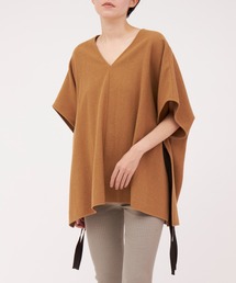 CLANE クラネ　WIDE CHECK PONCHO CLANE（クラネ）の「WIDE CHECK PONCHO（ポンチョ）」 - WEAR