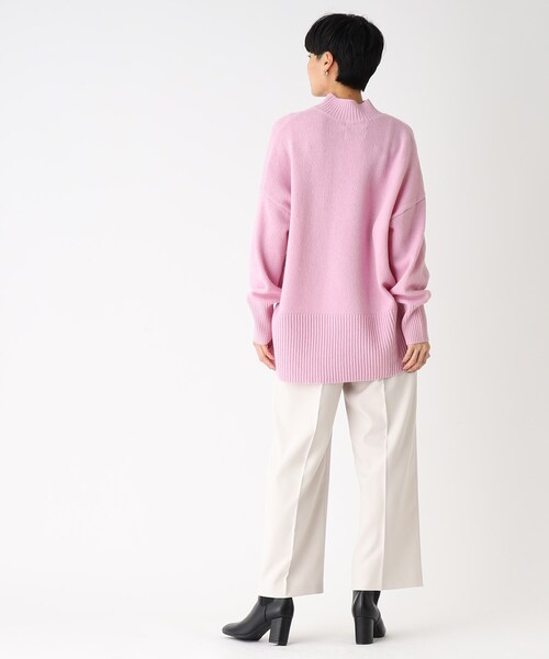 OPAQUE.CLIP（オペークドットクリップ）の「◆ダブルクロス ベルテッドワイドパンツ（その他パンツ・レディース・ライトグレー/ブルー/ブラック・40/38/36/34/42）」の6枚目の写真