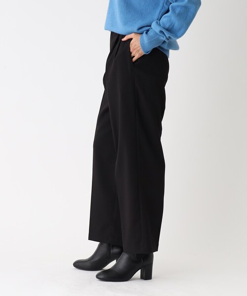 OPAQUE.CLIP（オペークドットクリップ）の「◆ダブルクロス ベルテッドワイドパンツ（その他パンツ・レディース・ライトグレー/ブルー/ブラック・40/38/36/34/42）」の21枚目の写真