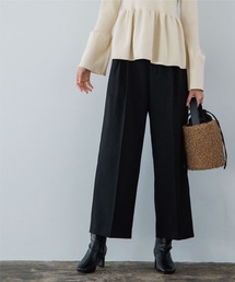 OPAQUE.CLIP | ダブルクロス ベルテッドワイドパンツ(その他パンツ)