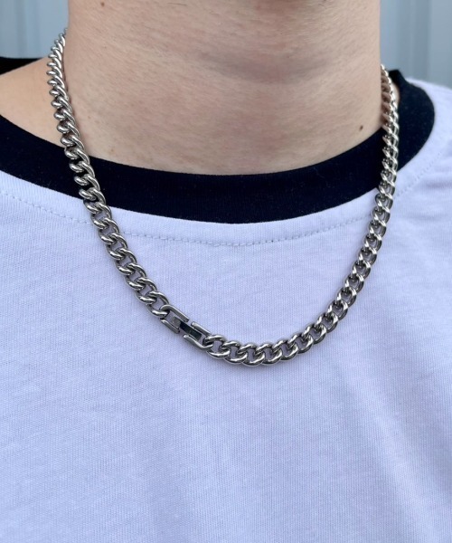 B.R.U（ブル）の「【累計販売数1万本突破】シンプルチェーンネックレス（ネックレス・メンズ・シルバー/その他2/その他1/その他3・FREE）」の14枚目の写真