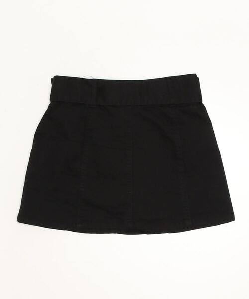 WEGO（ウィゴー）の「WEGO/ベルト付きミニスカパン（スカート・レディース・ブラック/ベージュ・FREE）」の9枚目の写真