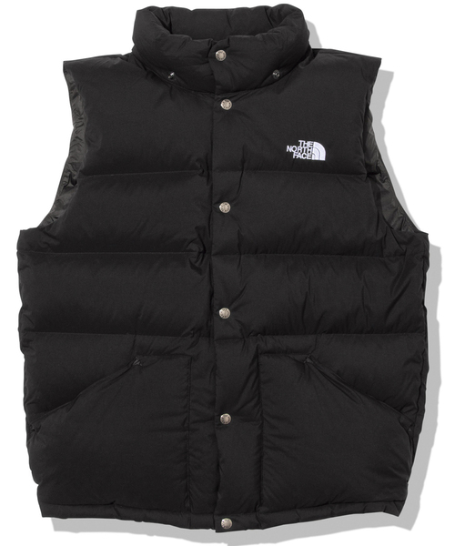 THE NORTH FACE（ザノースフェイス）の「【THE NORTH FACE / ザ ノースフェイス】CAMP SIERRA VEST（ダウンベスト・メンズ・ブラック/ブラウン・MEDIUM/LARGE/X-LARGE）」の4枚目の写真