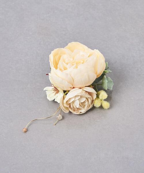 tnc(ティンク)の「【別注】<tnc>コサージュ(ブローチ/コサージュ・レディース・クリーム/ネイビー/ダークグレー・FREE)」の6枚目の写真