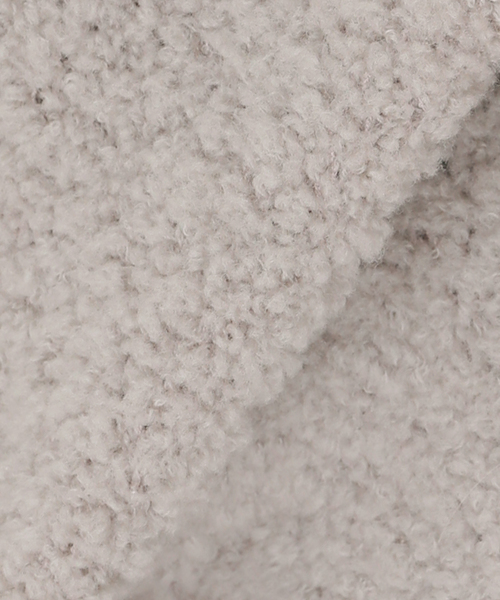 FRAMeWORK（フレームワーク）の「ムートンライク フーディー（ニット