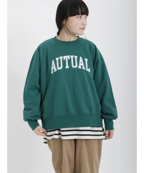 Samansa Mos2（サマンサ モスモス）の「ロゴアソート裏起毛スウェット