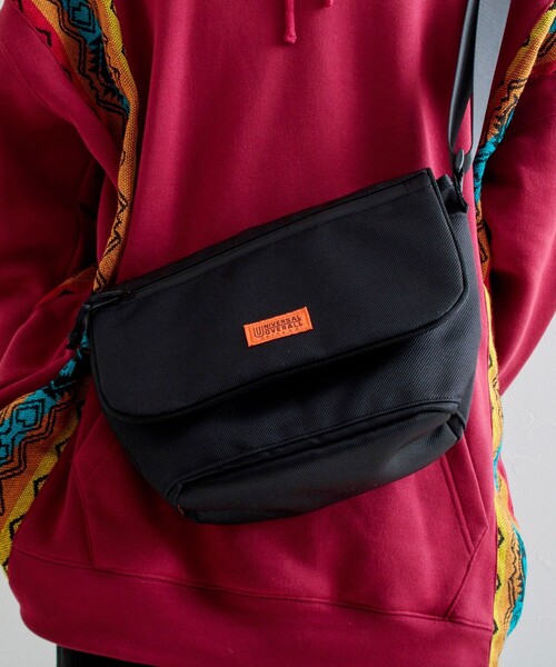 UNIVERSAL OVERALL(ユニバーサルオーバーオール)の「【UNIVERSAL OVERALL/ユニバーサルオーバーオール】NEWフラップショルダー(ショルダーバッグ・メンズ・ベージュ/カーキ/ブラック/ネイビー・FREE)」の8枚目の写真