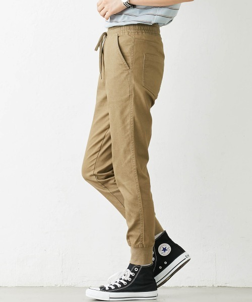 Le temps riche（ルタンリッシュ）の「ストレッチ素材ツイルジョガーパンツ＜Le temps riche＞（その他パンツ・レディース・ベージュ系/カーキ/ブラック・LL/M/L）」の17枚目の写真