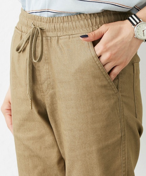 Le temps riche（ルタンリッシュ）の「ストレッチ素材ツイルジョガーパンツ＜Le temps riche＞（その他パンツ・レディース・ベージュ系/カーキ/ブラック・LL/M/L）」の20枚目の写真
