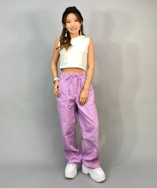 BILLABONG(ビラボン)の「BILLABONG/ビラボン ショート丈/無地ワンポイントロゴタンクトップ BD013-367(タンクトップ・レディース・ホワイト×ホワイト/イエロー/ブラック×ブラック・M/L)」の14枚目の写真