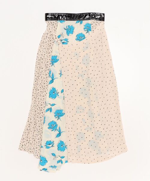TOGA PULLA JACQUARD SKIRT ブルー TOGA PULLA JACQUARD SKIRT ブルー