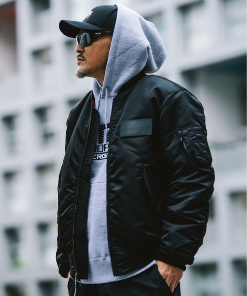 AVIREX（アヴィレックス）の「【AVIREX × NMU】SIGNATURE MA-1