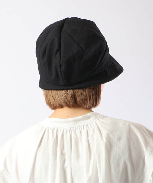 FUNALIVE（ファンアライブ）の「PAGE ONE ＵＶキャスケット（キャスケット・レディース・ネイビー/アイボリー/ブラック/杢グレー/ベージュ/ブラック系/グレー系/ブラウン系/アイボリー系/ベージュ系/ネイビー系・FREE）」の21枚目の写真