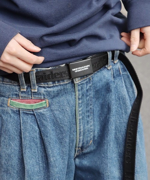 Liberaiders（リベレイダース）の「Liberaiders/リベレイダース OG LOGO NYLON BELT ベルト（ベルト・メンズ・オリーブ/ブラック・FREE）」の9枚目の写真