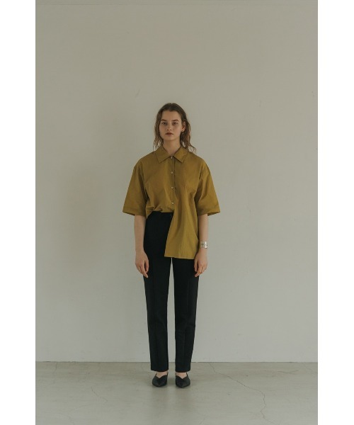 MANOF（マノフ）の「SWITCH DESIGN TAPERED PANTS（その他パンツ・レディース・ブラック/ベージュ/パープル・S/M）」の4枚目の写真