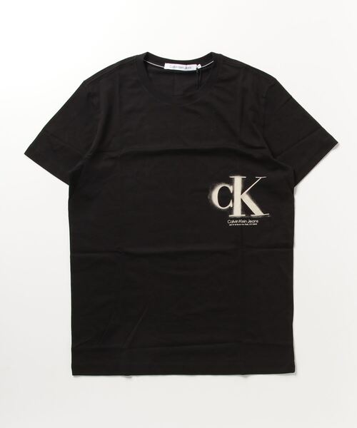 Calvin Klein Jeans(カルヴァンクラインジーンズ)の「Calvin Klein Jeans/ カルバンクラインジーンズ CK SPRAY TEE(Tシャツ/カットソー・メンズ・ベージュ/ホワイト/ブラック・M/L/XL)」の10枚目の写真