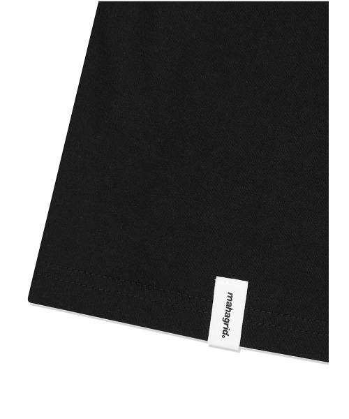 MAHAGRID（マハグリッド）の「『mahagrid/マハグリッド』ROUND LOGO TEE/ラウンドロゴ 半袖 カットソー（Tシャツ/カットソー・レディース・オレンジ/ネイビー/ホワイト/ブラック・L/M）」の16枚目の写真