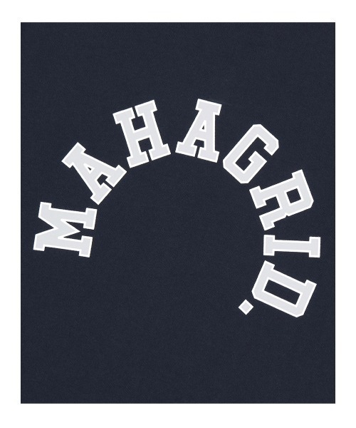 MAHAGRID（マハグリッド）の「『mahagrid/マハグリッド』ROUND LOGO TEE/ラウンドロゴ 半袖 カットソー（Tシャツ/カットソー・レディース・オレンジ/ネイビー/ホワイト/ブラック・L/M）」の18枚目の写真
