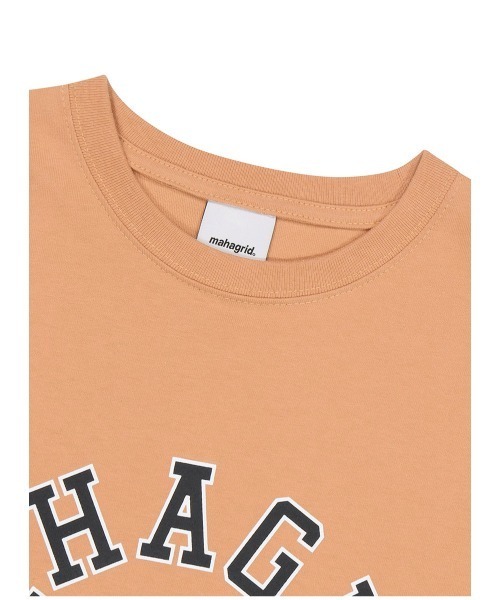 MAHAGRID（マハグリッド）の「『mahagrid/マハグリッド』ROUND LOGO TEE/ラウンドロゴ 半袖 カットソー（Tシャツ/カットソー・レディース・オレンジ/ネイビー/ホワイト/ブラック・L/M）」の20枚目の写真