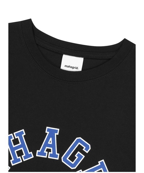 MAHAGRID（マハグリッド）の「『mahagrid/マハグリッド』ROUND LOGO TEE/ラウンドロゴ 半袖 カットソー（Tシャツ/カットソー・レディース・オレンジ/ネイビー/ホワイト/ブラック・L/M）」の14枚目の写真