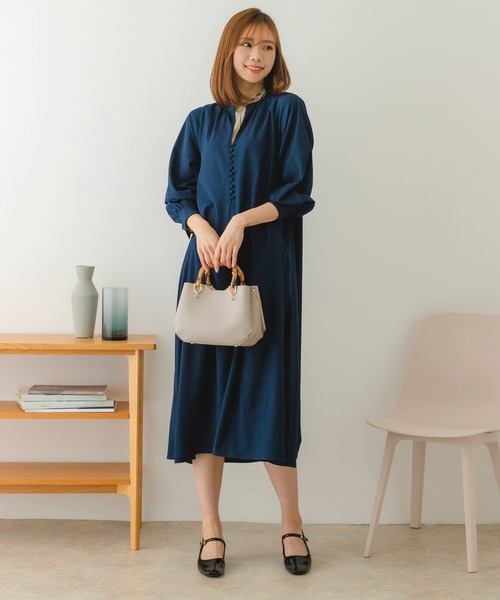 RODE SKO（ロデスコ）の「プチバンブー風ポケットバッグ（ハンドバッグ・レディース・パープル系その他/ホワイト/グレー系その他・ONE）」の8枚目の写真