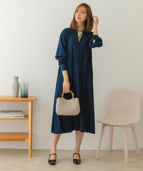 RODE SKO（ロデスコ）の「プチバンブー風ポケットバッグ（ハンドバッグ・レディース・パープル系その他/ホワイト/グレー系その他・ONE）」の9枚目の写真