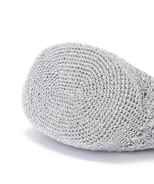 N.（N. Natural Beauty Basic）（エヌエヌナチュラルビューティーベーシック）の「メタリック編み上げショルダーバッグ（トートバッグ・レディース・シルバー・ﾌﾘ-）」の9枚目の写真