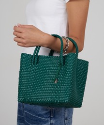 OJO DE MEX/オホデメックス Plastico CAGO Tote Cube バッグ かごバッグ バケットバッグ バスケット スクエア メルカドバッグ 秋 秋服 2026年秋冬