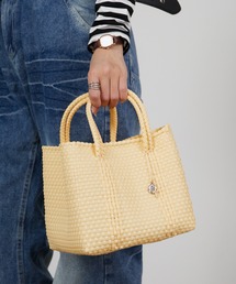 OJO DE MEX | OJO DE MEX/オホデメックス Plastico CAGO Tote Cube バッグ かごバッグ バケットバッグ バスケット 2026年春夏(ハンドバッグ)