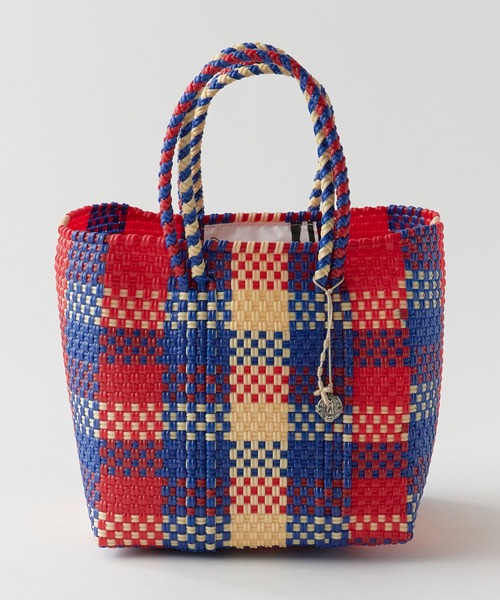 OJO DE MEX(オホデメックス)の「OJO DE MEX/オホデメックス Plastico CAGO Tote Cube バッグ かごバッグ バケットバッグ バスケット スクエア メルカドバッグ 秋 秋服 2026年秋冬(ハンドバッグ・レディース・クリーム/グリーン/ブルー/ピンク/イエロー/ブラック/パープル/レッド/ブルー系その他/その他・FREE)」の22枚目の写真
