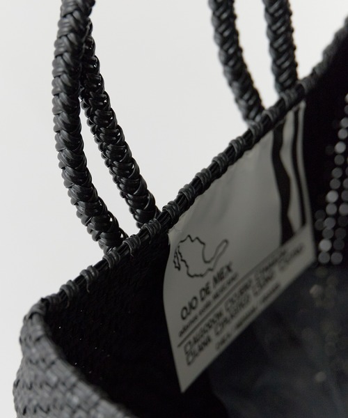 バッグ OJO DE MEX Plastico CAGO Tote Check OJO DE MEX オホ デ メックス Plastico Cago Tote - regular