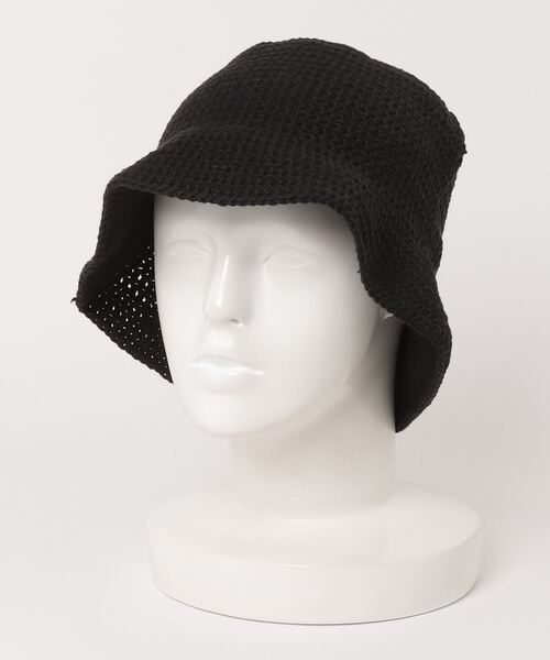 SUBLIME（サブライム）の「SUBLIME/サブライム HANDKNIT HAT（ハット・レディース・ブラック/イエロー/ベージュ・ONE SIZE）」の2枚目の写真