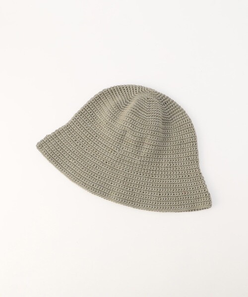 SUBLIME（サブライム）の「SUBLIME/サブライム HANDKNIT HAT（ハット・レディース・ブラック/イエロー/ベージュ・ONE SIZE）」の4枚目の写真
