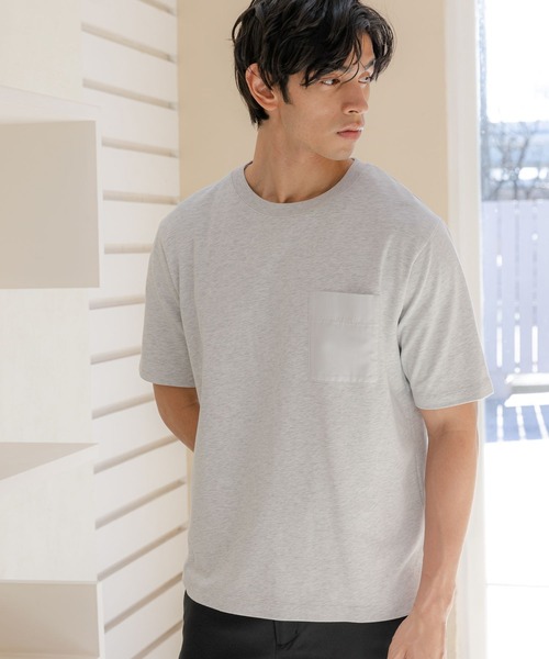 GLOBAL WORK(グローバルワーク)の「冷感マルチファンクションT/163579(Tシャツ/カットソー・メンズ・ホワイト系その他2/ライトブルー/ブラック/ライトグレー/ミント/ダークブルー/チャコールグレー・MEDIUM/X-LARGE/LARGE/SMALL)」の13枚目の写真