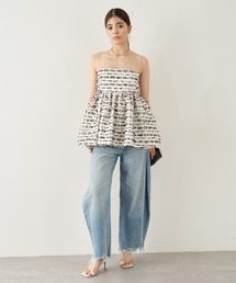 リボンキャミブラウスを使った人気ファッションコーディネート - WEAR