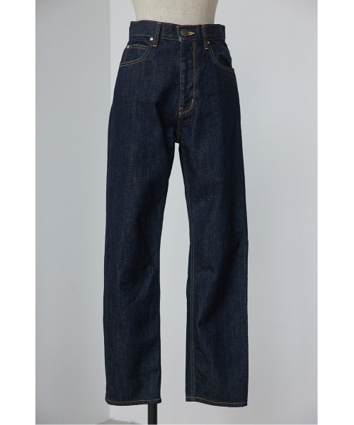 BLACK BY MOUSSY(ブラックバイマウジー)の「KONA One wash DENIM(コナワンウォッシュデニム)(デニムパンツ・レディース・ダークブルー・24inch/25inch/26inch/23inch)」の12枚目の写真