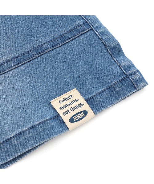 JENNI love（ジェニィラブ）の「ウエストギャザーデニムショーパン（デニムパンツ・キッズ・ブルー/サックスブルー・150cm/160cm/130cm/140cm）」の21枚目の写真