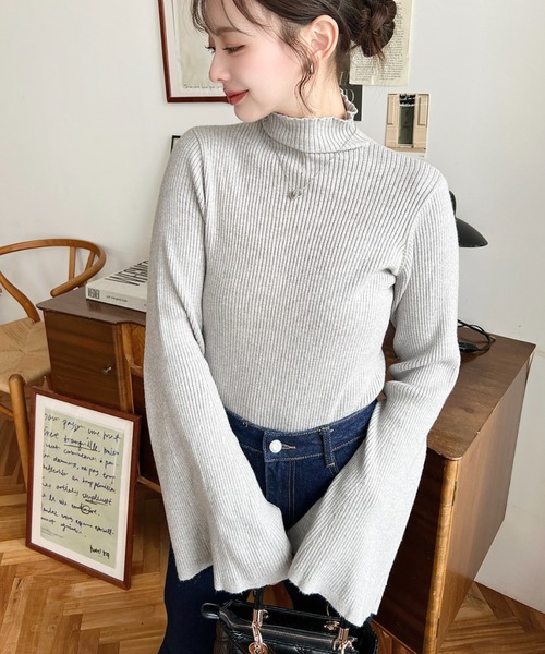 セール】【累計販売枚数1万枚突破！】12G プチハイネックフレア