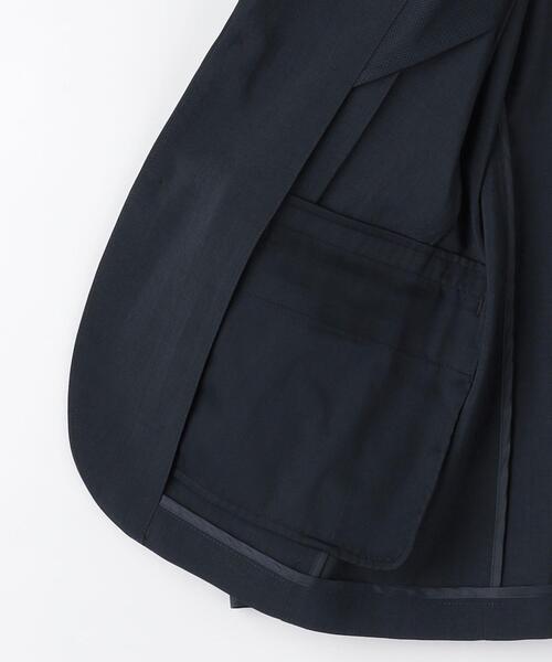 green label relaxing（グリーンレーベルリラクシング）の「ドライストレッチ 2B ジャケット -・防シワ・吸水速乾-（テーラードジャケット・メンズ・ダークグリーン/ベージュ/ネイビー・XS/S/M/L/XL）」の14枚目の写真