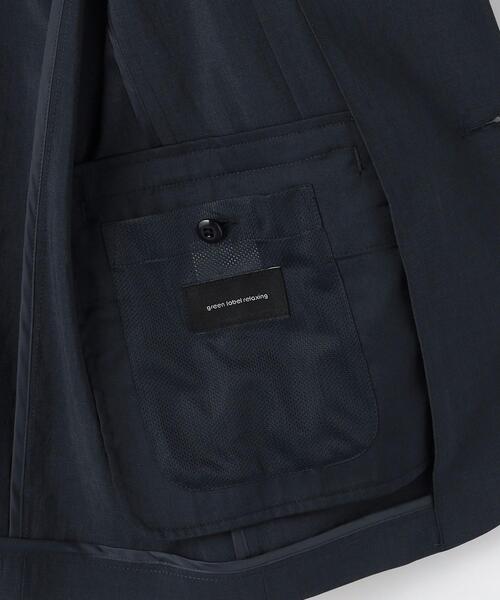 green label relaxing（グリーンレーベルリラクシング）の「ドライストレッチ 2B ジャケット -・防シワ・吸水速乾-（テーラードジャケット・メンズ・ダークグリーン/ベージュ/ネイビー・XS/S/M/L/XL）」の17枚目の写真